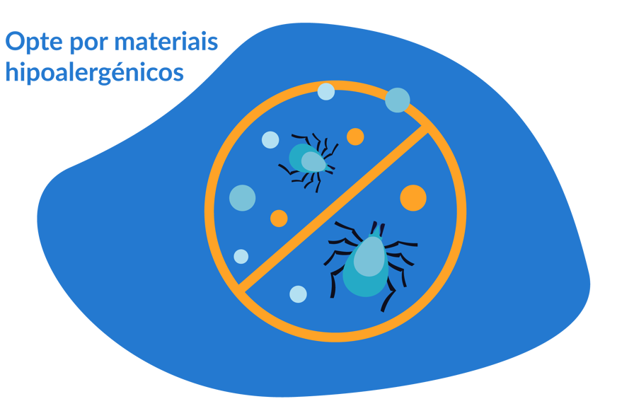 materiais hipoalergénicos